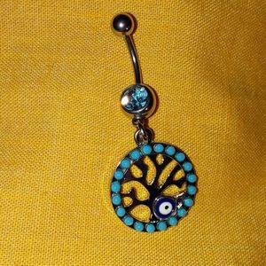 Dangle Belly Ring with Tree ☆New☆